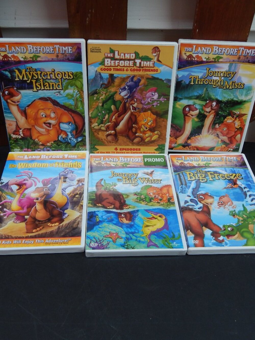 The Land Before Time DVD Lot of 6 Movies
